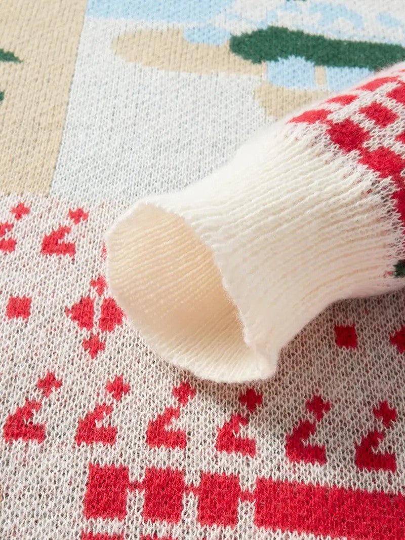 Fun Holiday Santa Bear Sweater
