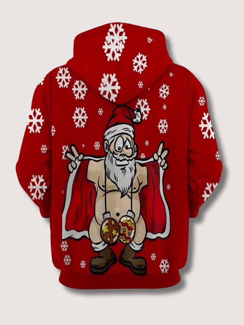 Fun Santa Graphic Holiday Sweatshirt