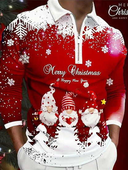 Fun Holiday Xmas Tee for Men