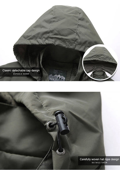 Waterproof Men's Windbreaker Jacket
