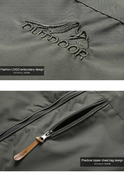 Waterproof Men's Windbreaker Jacket