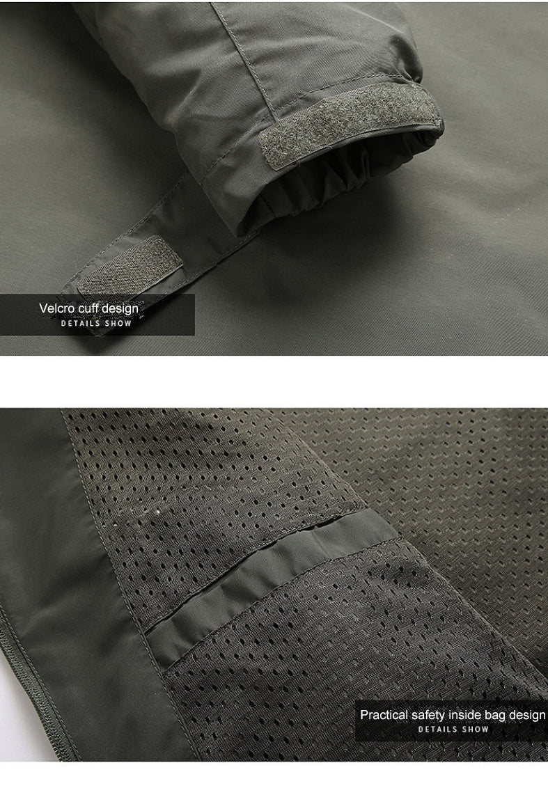 Waterproof Men's Windbreaker Jacket