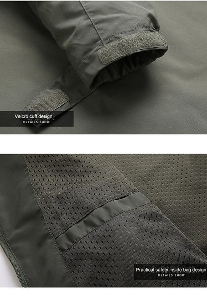 Waterproof Men's Windbreaker Jacket