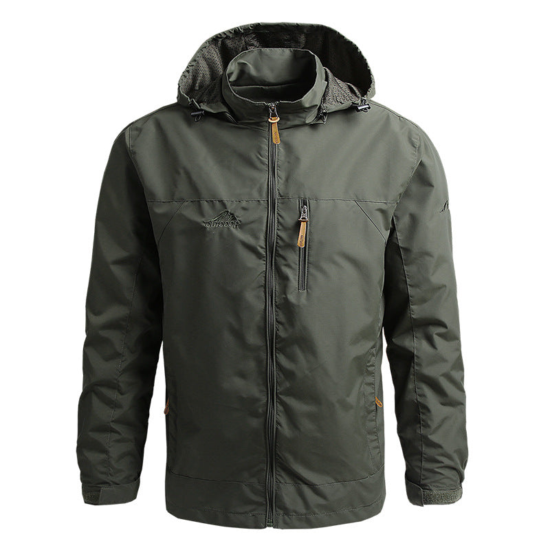Waterproof Men's Windbreaker Jacket