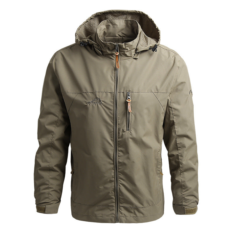 Waterproof Men's Windbreaker Jacket