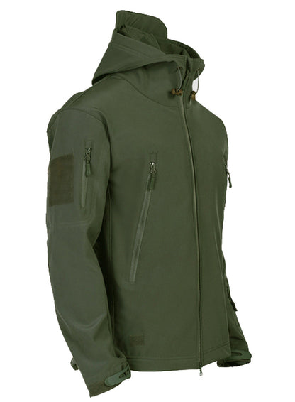 Waterproof Mens Hooded Outdoor Jacket