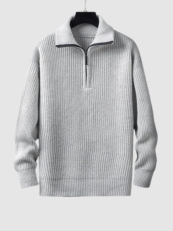 Stylish Mens Crew Neck Pullover Sweater - OutfitLondon