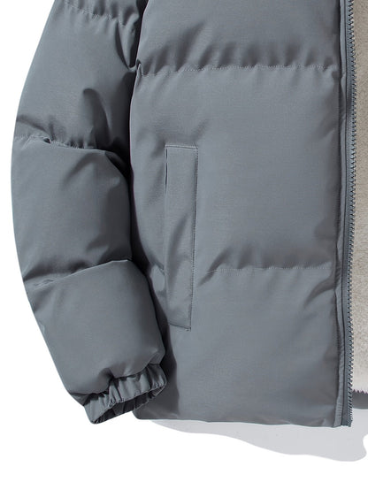 Warm Fleece Lined Men's Winter Jacket