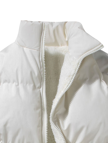 Warm Fleece Lined Men's Winter Jacket