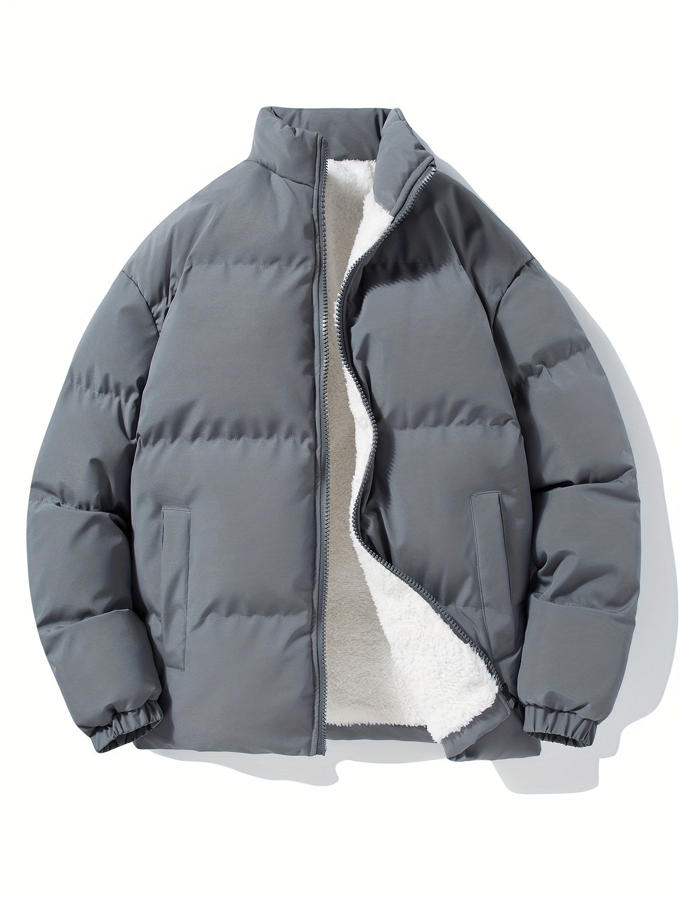 Warm Fleece Lined Men's Winter Jacket - OutfitLondon