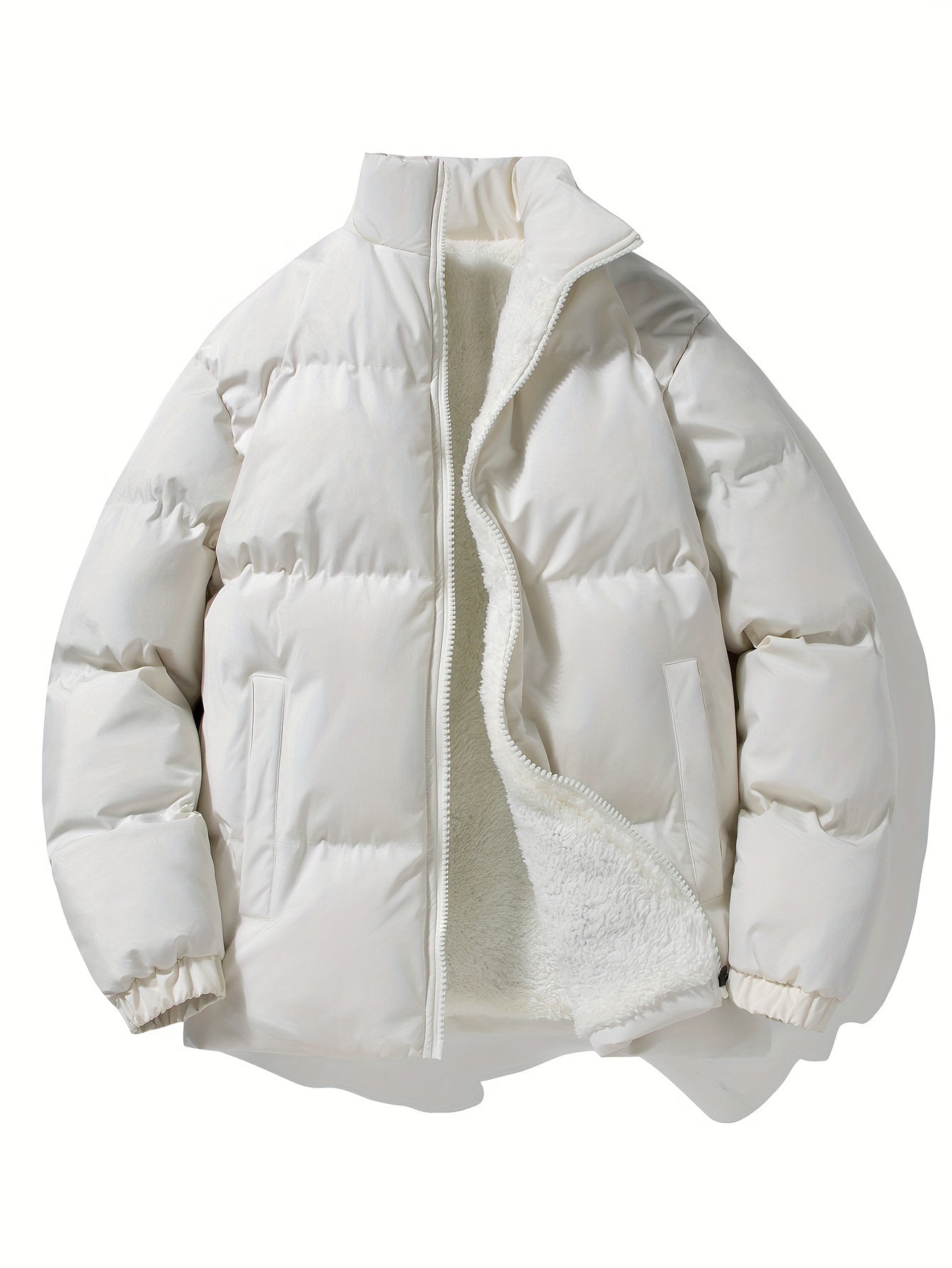 Warm Fleece Lined Men's Winter Jacket