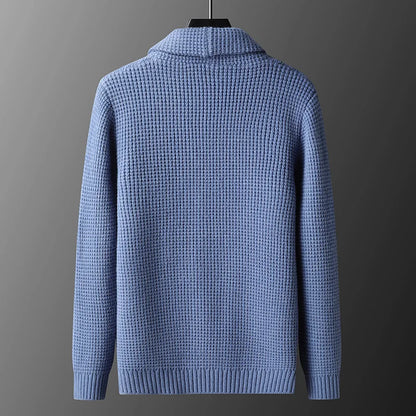 Classic Mens Wool Coat Stylish Fitted Design