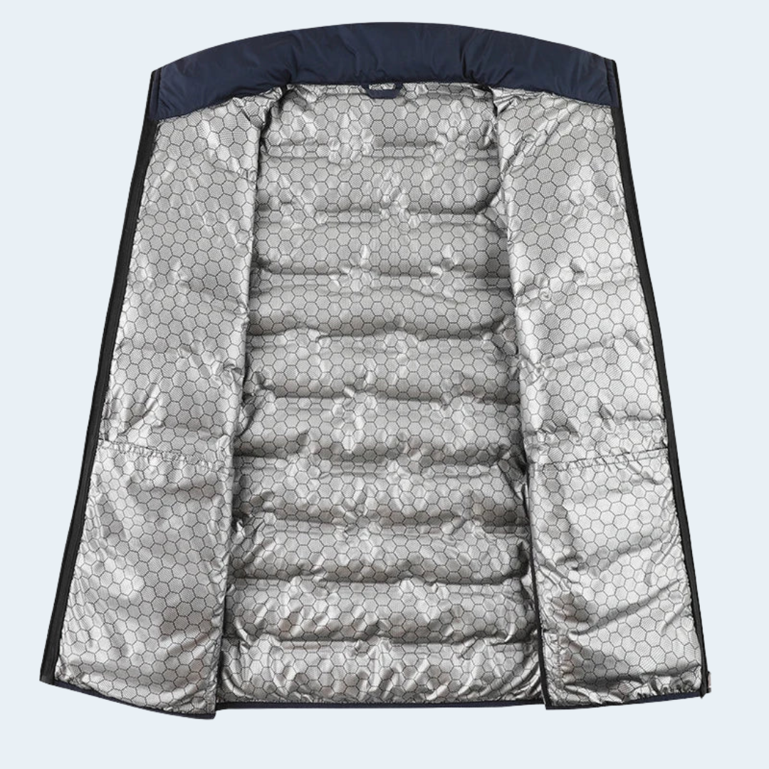 Warm Reflective Insulated Men's Winter Jacket