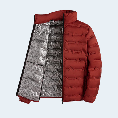 Warm Reflective Insulated Men's Winter Jacket
