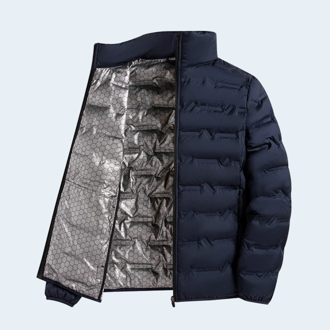 Warm Reflective Insulated Men's Winter Jacket