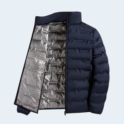Warm Reflective Insulated Men's Winter Jacket