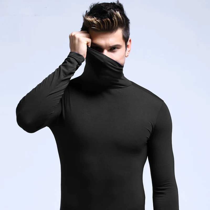 Men's Soft Thermal Long Sleeve Base Layer Top