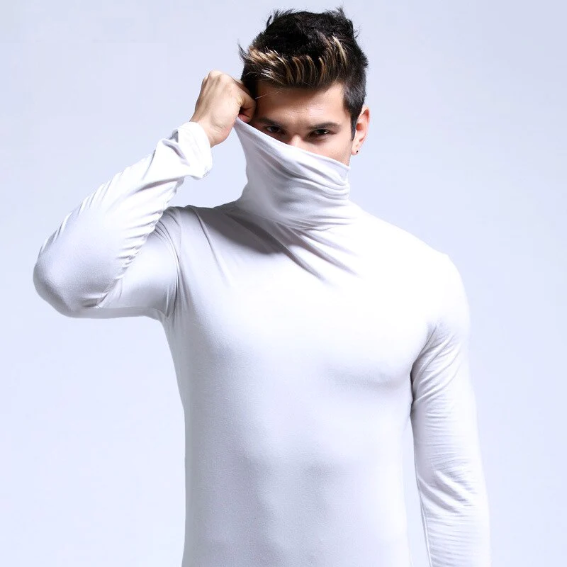 Men's Soft Thermal Long Sleeve Base Layer Top