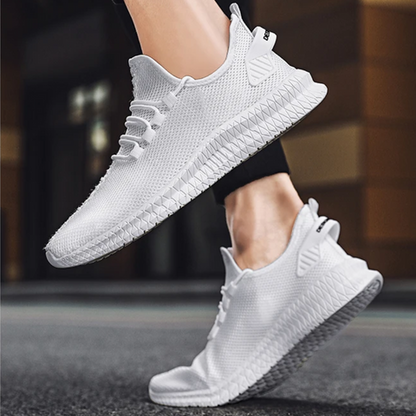 Comfortable mens athletic shoes with arch support