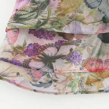Meredith | Bustier Fit Floral Print Pleated Mini Summer Dress