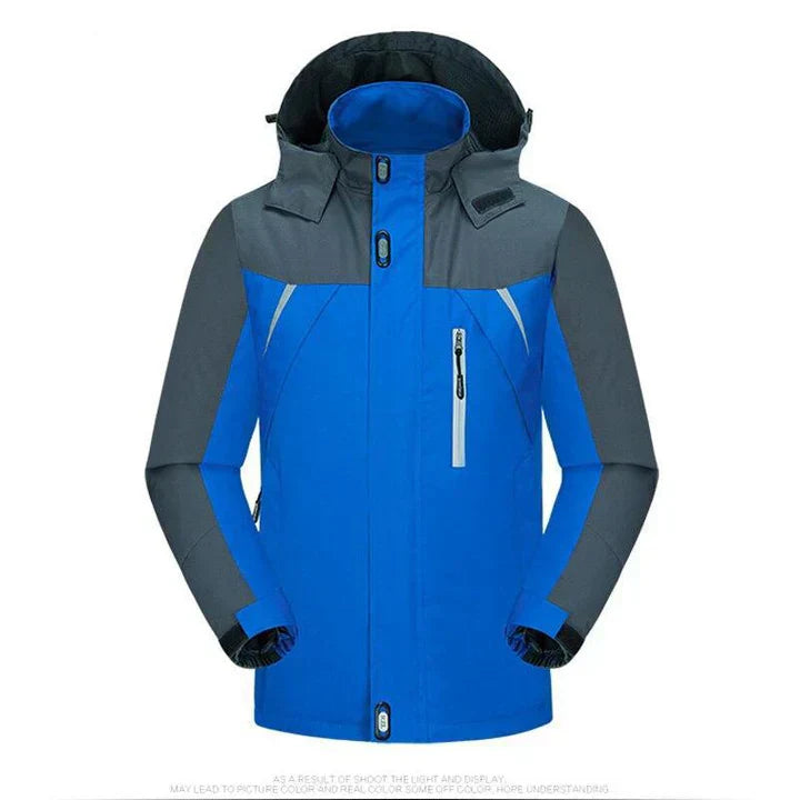 Warm Two Tone Parka Jacket