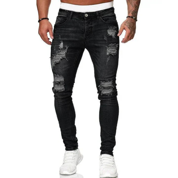 Slim Fit Men's Dark Jeans