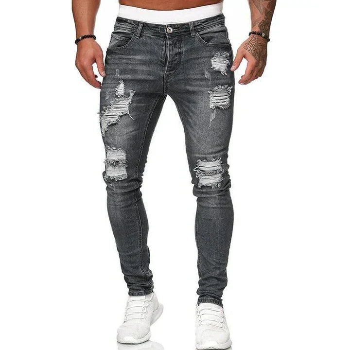 Slim Fit Men's Dark Jeans