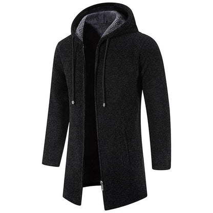Classic Warm Crew Neck Hoodie for Men - OutfitLondon