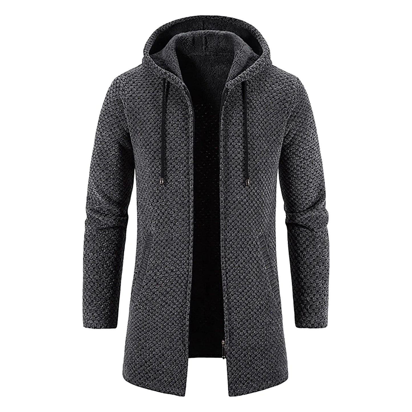 Classic Warm Crew Neck Hoodie for Men