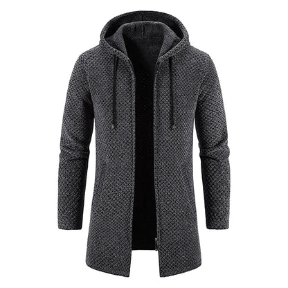 Classic Warm Crew Neck Hoodie for Men