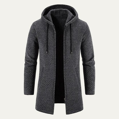 Warm Thick Hooded Zipper Cardigan Jacket