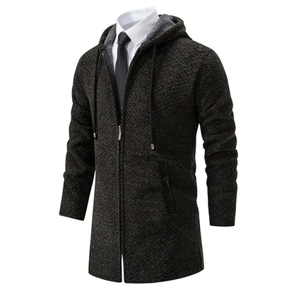 Classic Warm Crew Neck Hoodie for Men