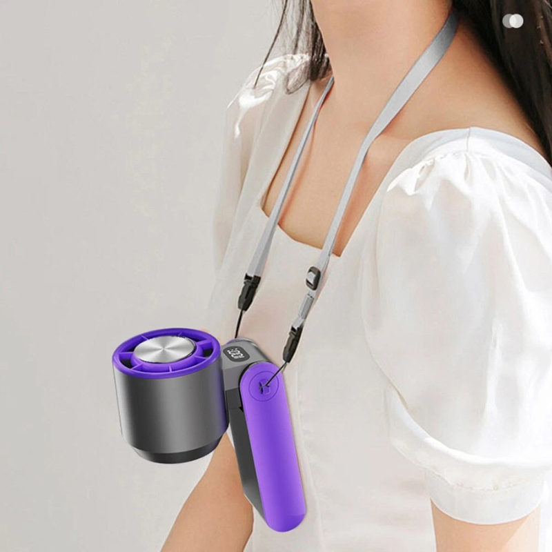 Mini Handheld Folding Rechargeable Fan for Instant Cooling
