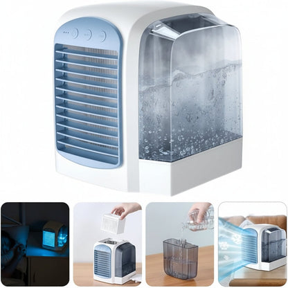Mini Oscillating Portable Air Cooler Fan for Personal Cooling
