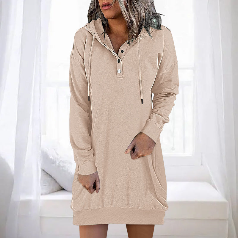 Simple Oversized Women's Hoodie Valeria