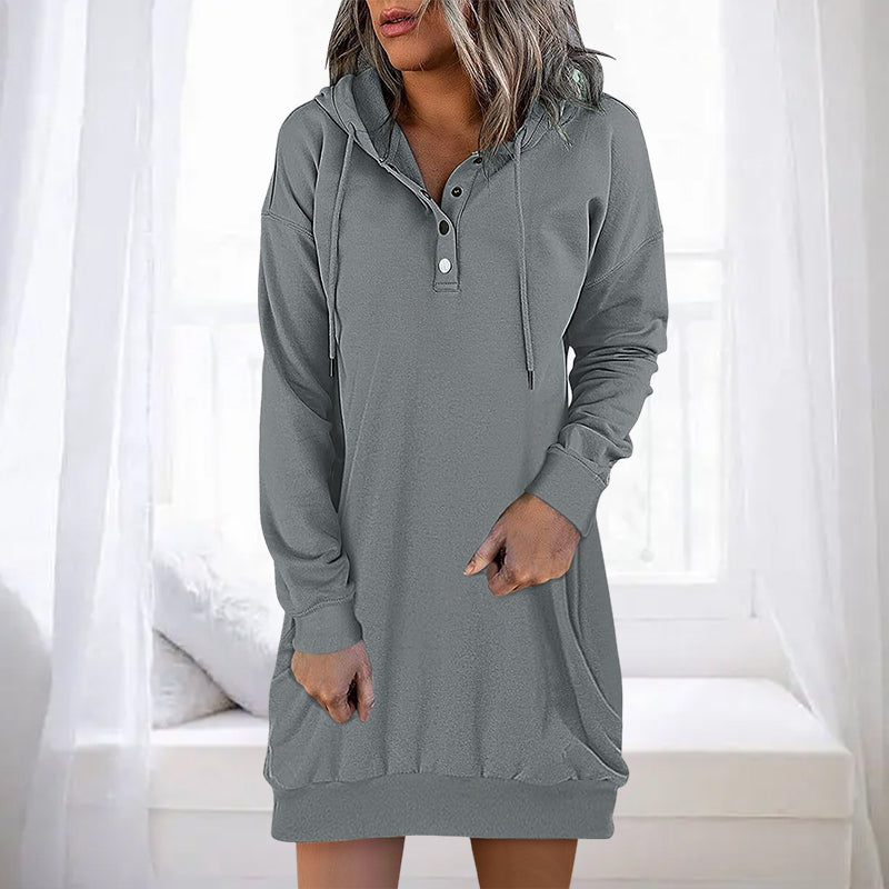 Simple Oversized Women's Hoodie Valeria