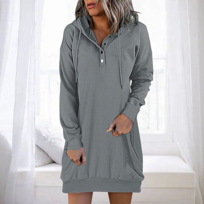 Simple Oversized Women's Hoodie Valeria