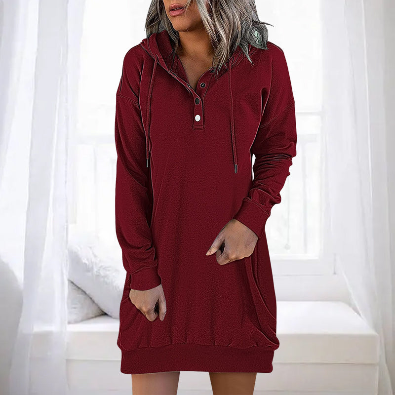 Simple Oversized Women's Hoodie Valeria