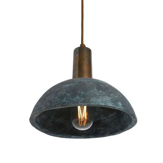 Calm Ocean Blue Glass Pendant Light - OutfitLondon