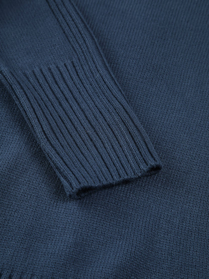 Cozy Women's Crew Neck Sweater Soft Warm Fit