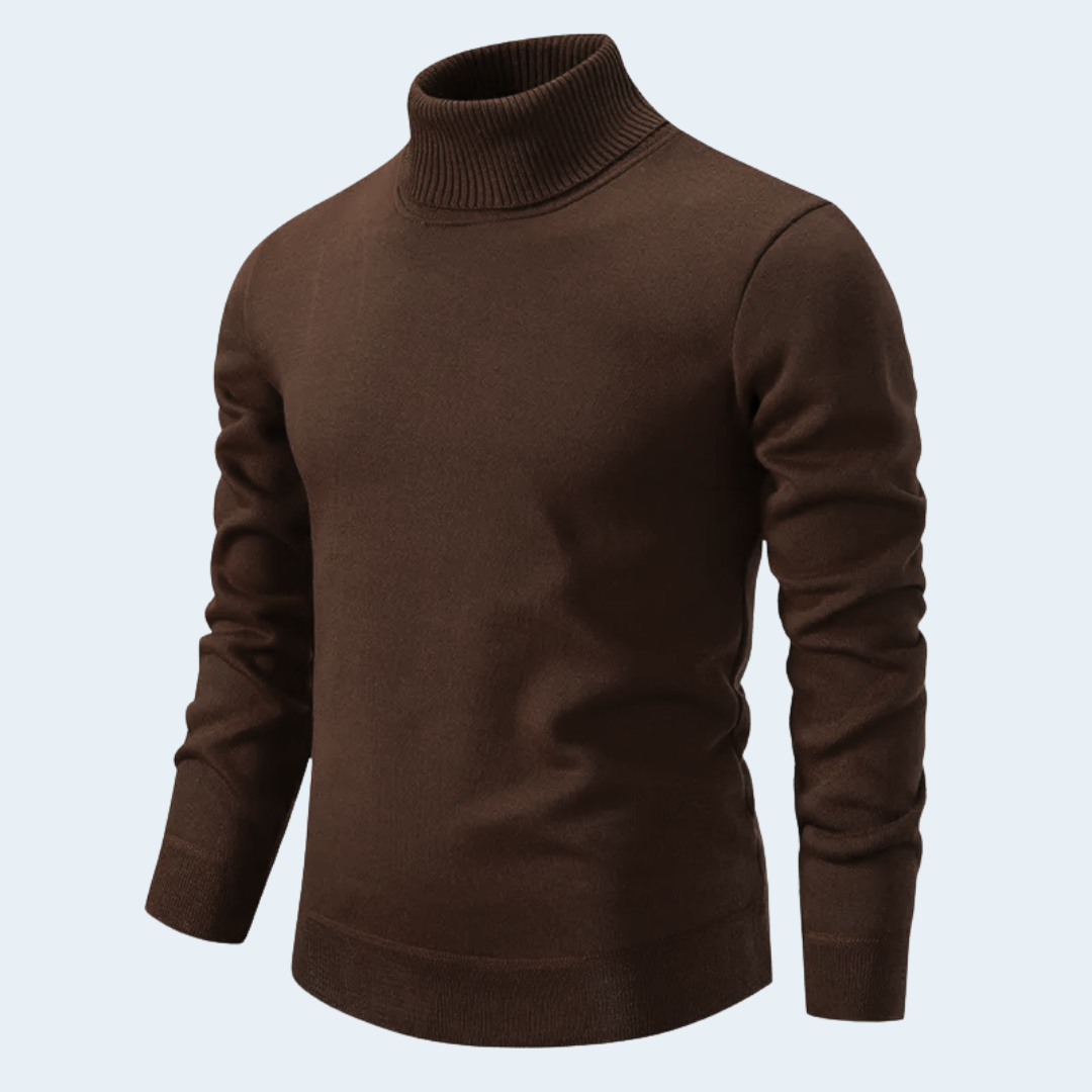 Classic Crew Neck Winter Sweater - OutfitLondon