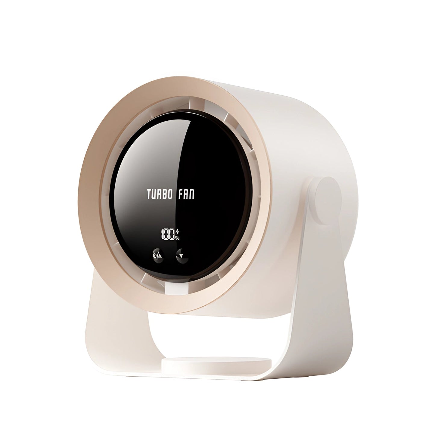 Home Bladeless Fan - Portable LED Display Air Circulator