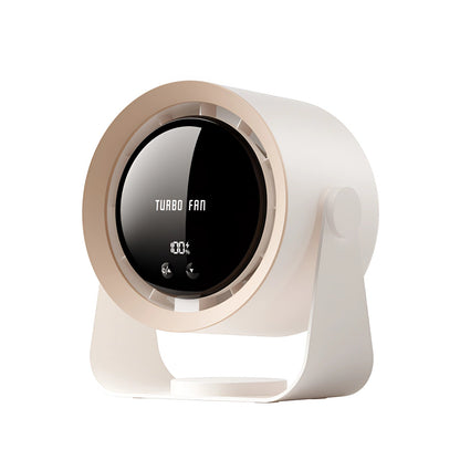 Home Bladeless Fan - Portable LED Display Air Circulator