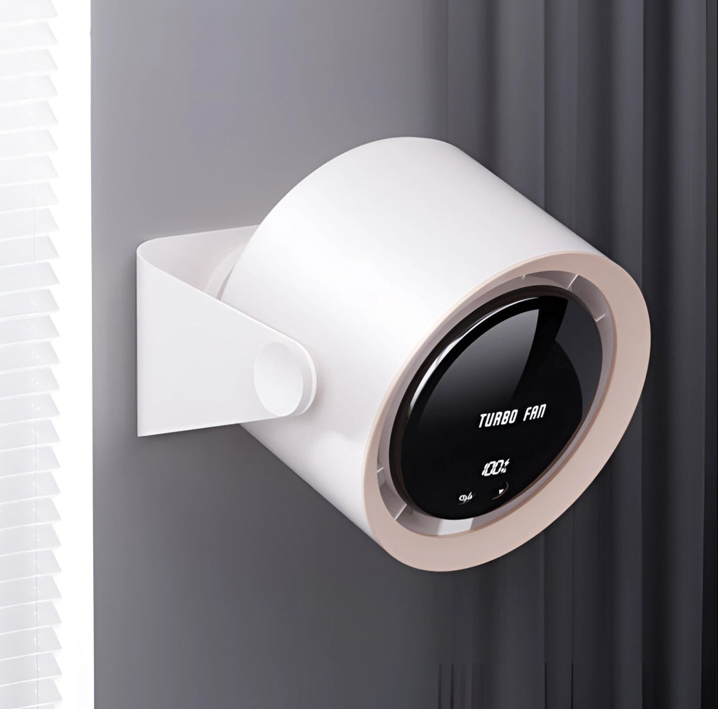 Home Bladeless Fan - Portable LED Display Air Circulator