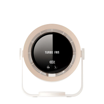 Home Bladeless Fan - Portable LED Display Air Circulator
