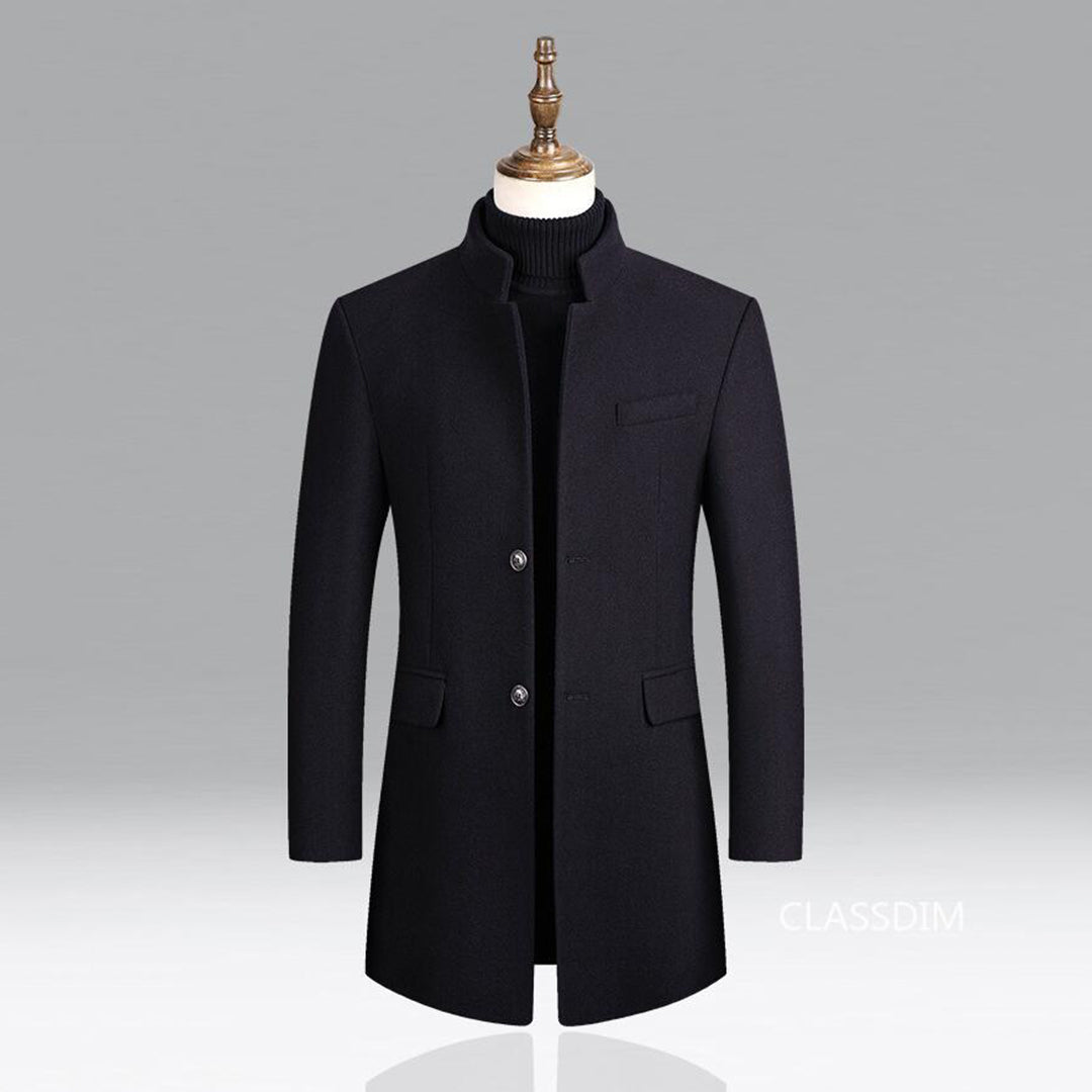 Classic Fit Overcoat for Men