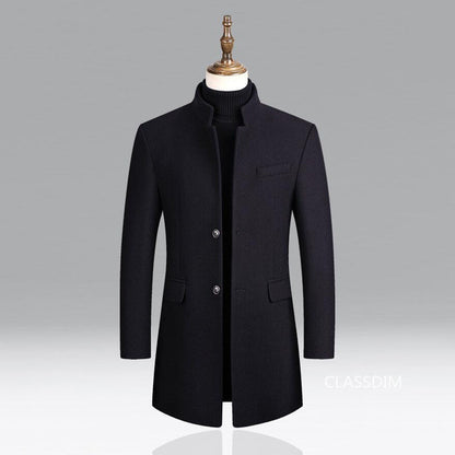 Classic Fit Overcoat for Men