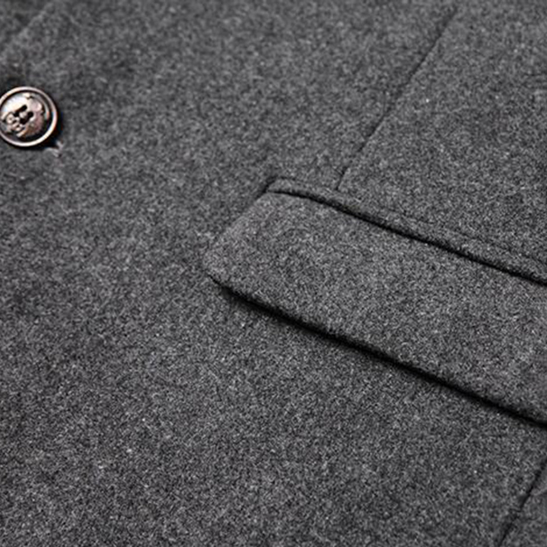 Classic Fit Overcoat for Men
