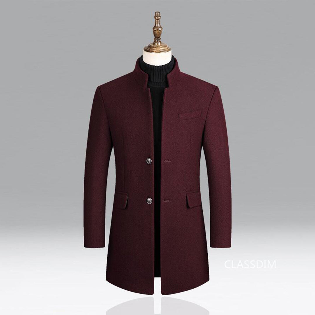 Classic Fit Overcoat for Men