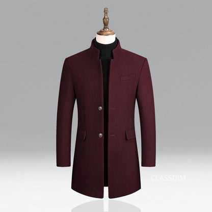 Classic Fit Overcoat for Men